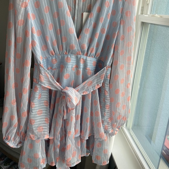 Shop These Three Polka Dot Romper - Picture 1 of 3